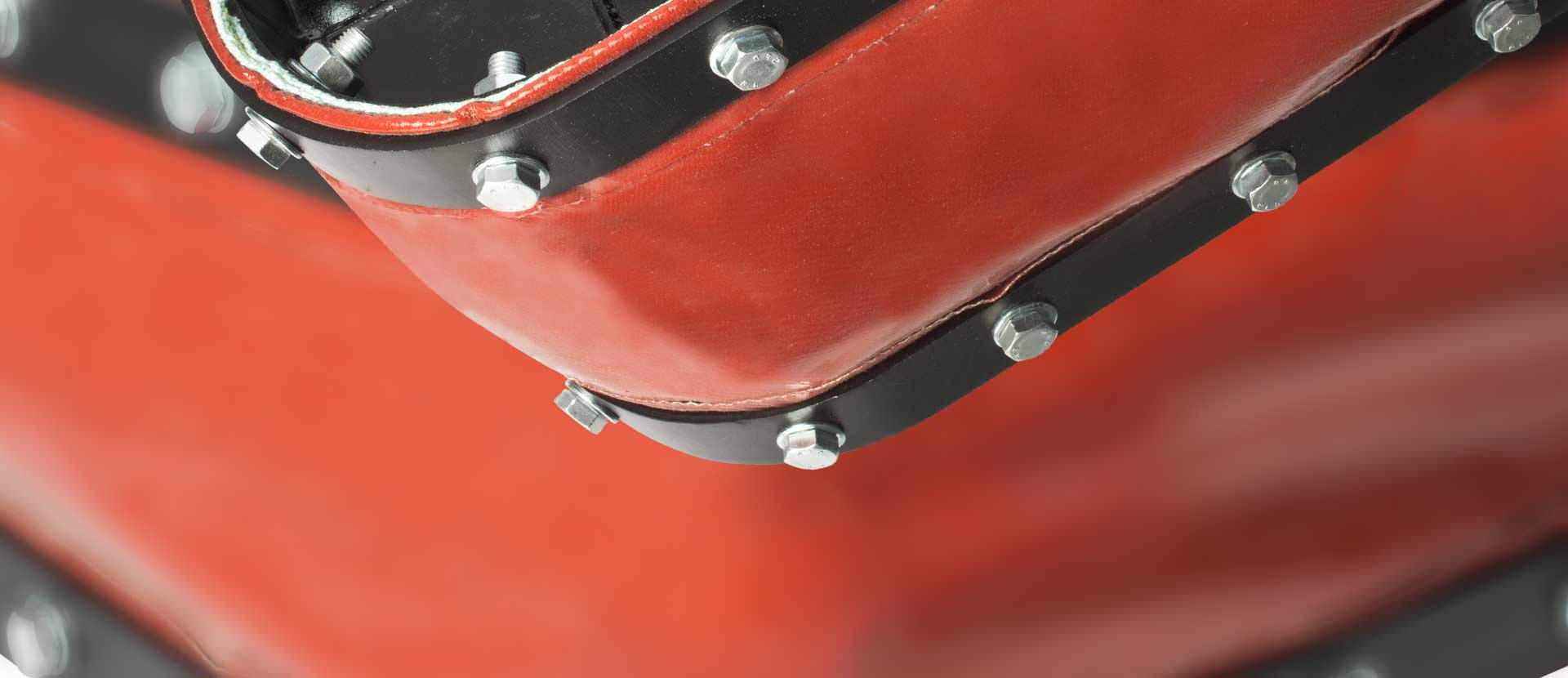 Fabric expansion joints Extra flexibility for multiple movements.