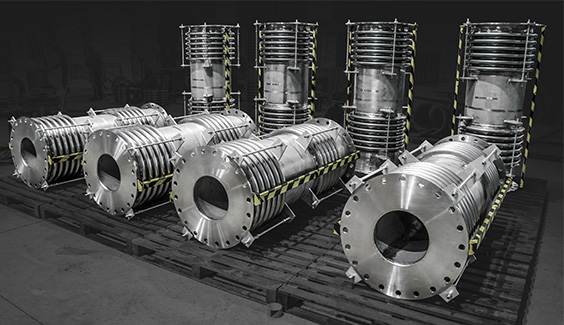 Belman India manufactured expansion Joints to locate in Bac inlet chute
