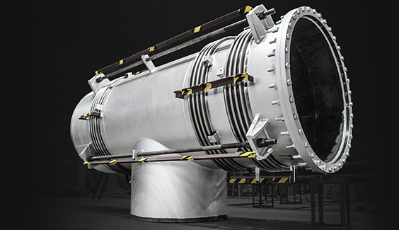 TEE TYPE PRESSURE BALANCED EXPANSION JOINT