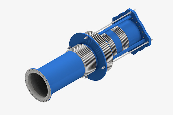 Pressure balanced expansion joint