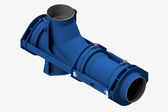 Special refractory lined FCC bellow