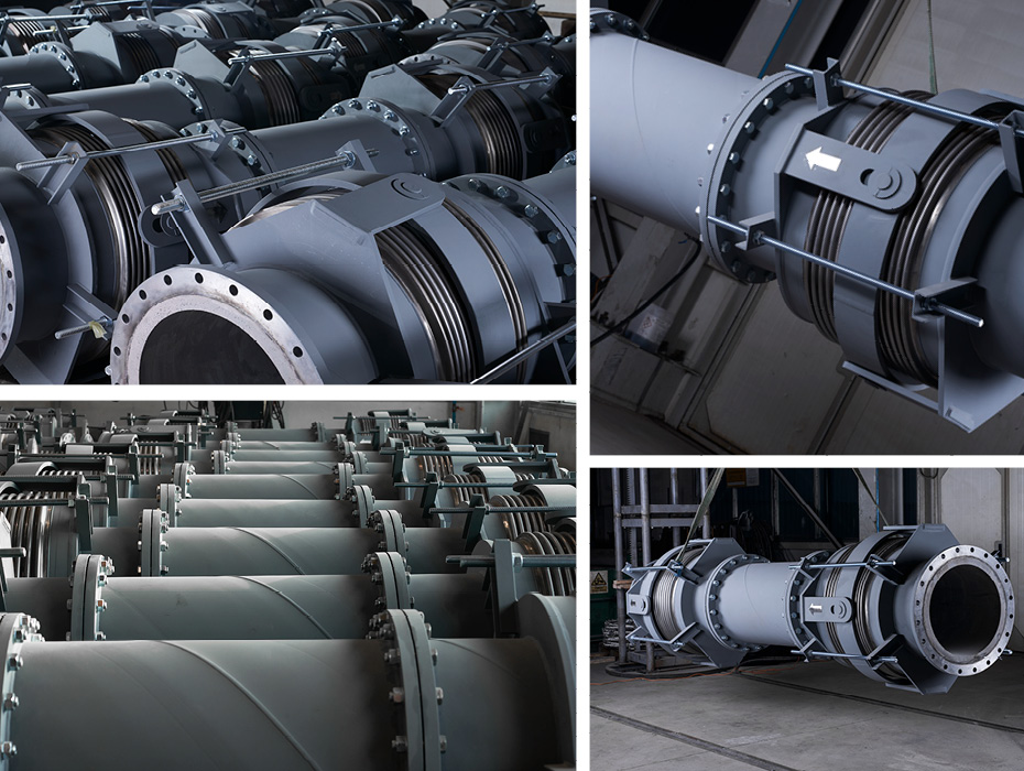 Expansion joints for boiler