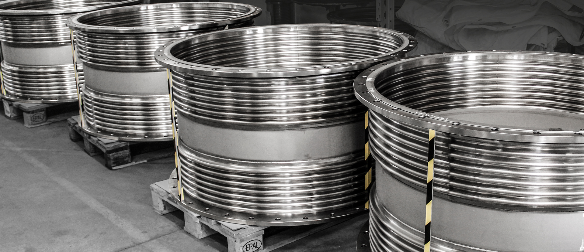 Expansion Joints for passenger ship scrubber system