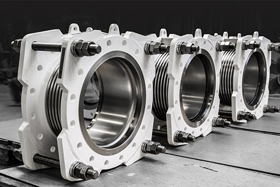 Belman provide expansion joints made from 254 SMO, inconel, titanium etc.