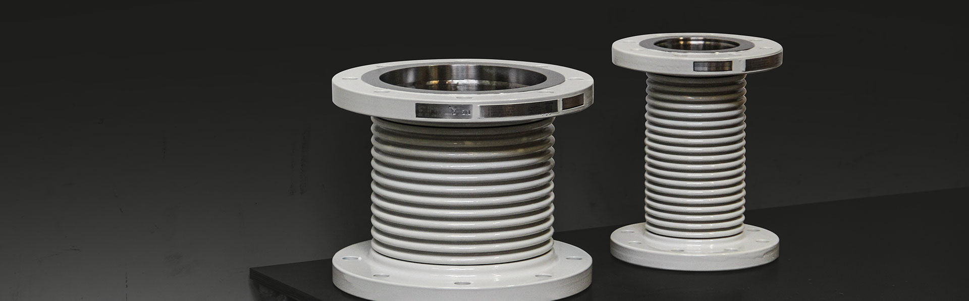 Duplex and super duplex expansion joints