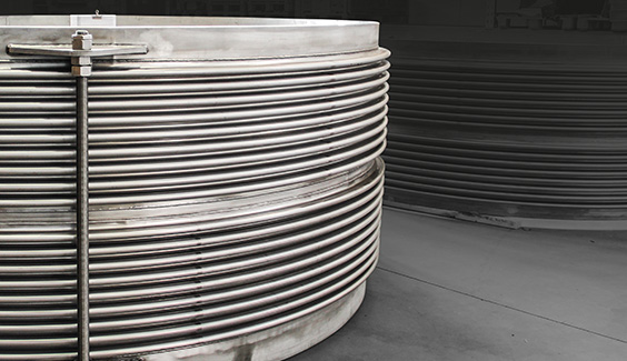 BIG EXPANSION JOINTS FOR LNG-POWERED CRUISE SHIP