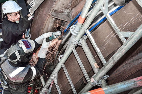 Belman on-site service team hold the VCA approval