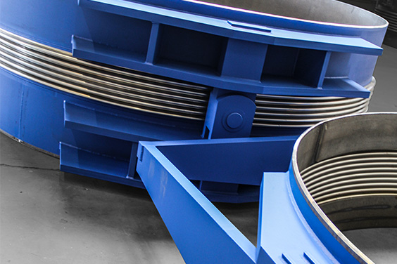 Angular bellows from danish manufacturer