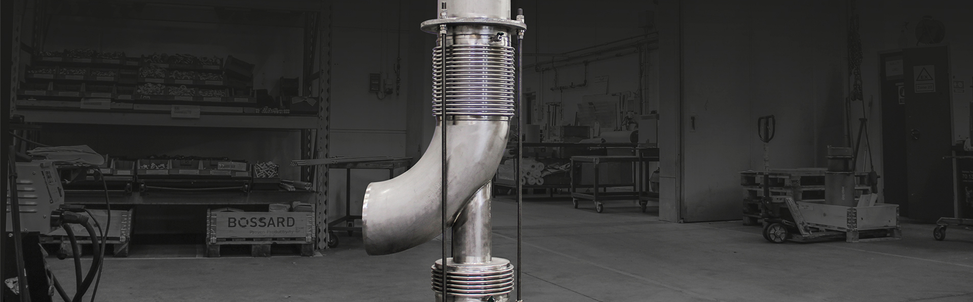 Elbow Expansion Joint needed to be equipped with a leak-detection system