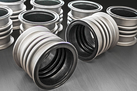 Steel Expansion Joints with PTFE coating