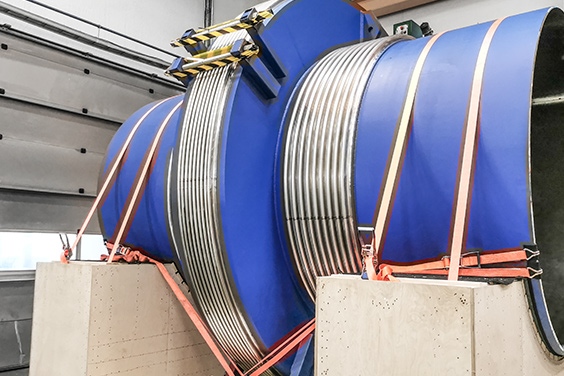 Giant-finger-type-pressure-balanced-expansion-joint