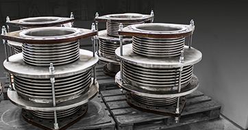 Pressure Balanced Expansion Joints made entirely from stainless steel