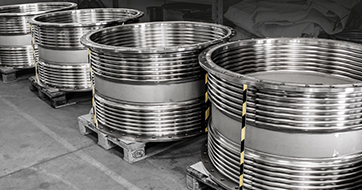 Scrubber-expansion-joints-made-from-254SMO Scrubber bellows made from 254 SMO