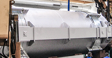 40 tonne hinged expansion joint by danish manufacturer