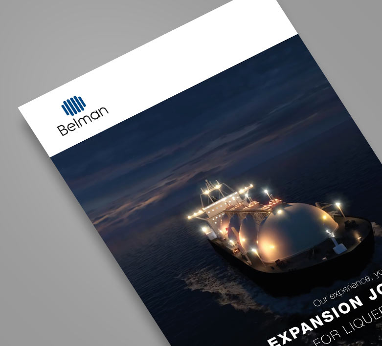 Brochure on Belman Expansion Joints for liquefied gas (LNG/LPG)