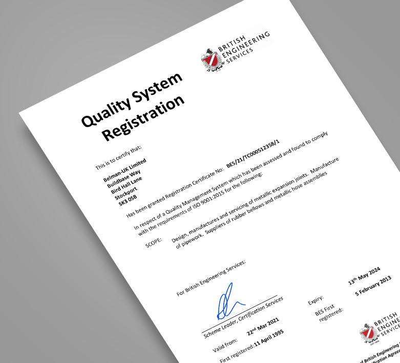 BELMAN-UK_PESR-certificate Belman-UK - ISO 9001:2015