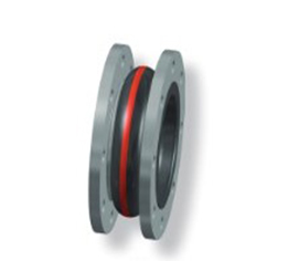 Axial movement rubber expansion joint
