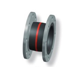 Axial movement rubber expansion joint