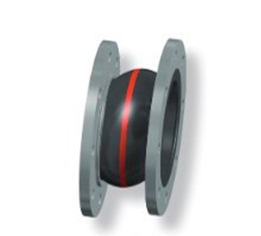 Lateral movement rubber expansion joint