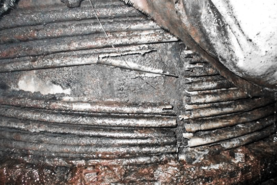 Expansion joints in scrubbers often leak due to the wrong materials being used