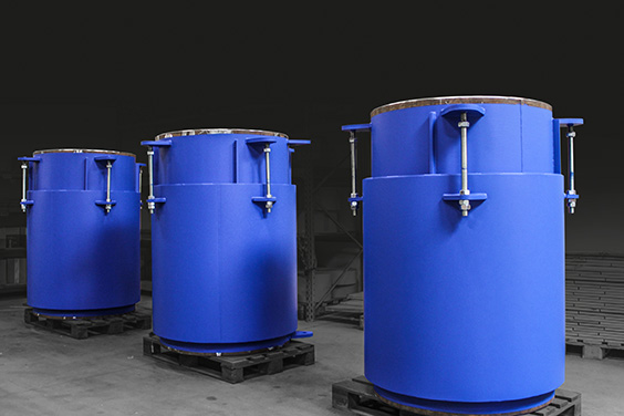 District heating expansion bellows