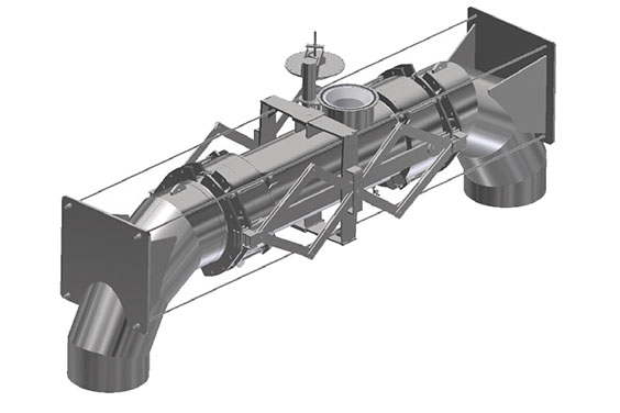 3D illustration of a FCC expansion joint