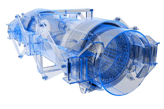 Detailed illustration of a FCC expansion joint