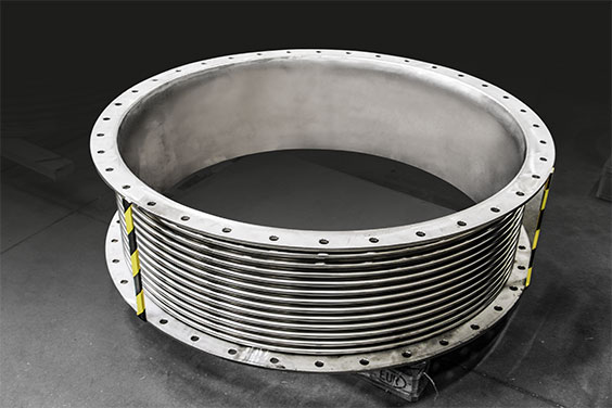 Expansion joint for inlet to Scrubber Unit