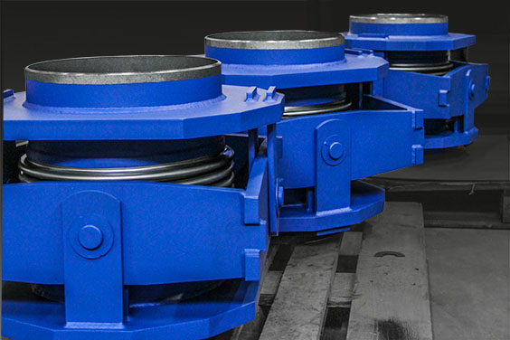 Angular expansion joints