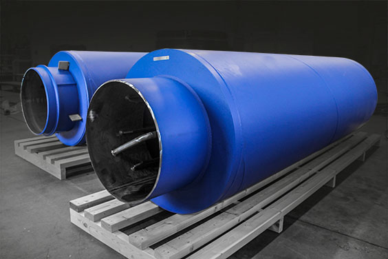 Externally pressurised expansion joints