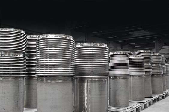 Expansion joints for LPG