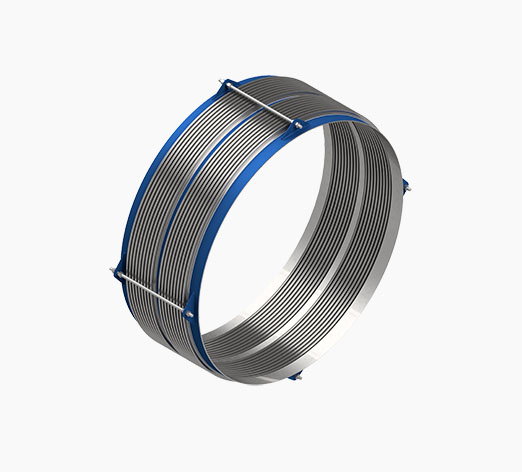 3D modulation of a LNG expansion joint