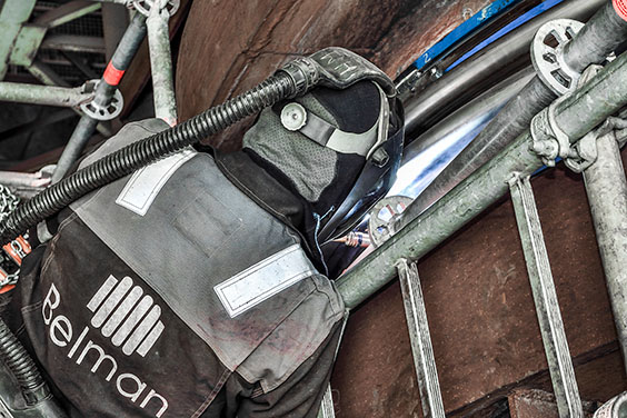 Belman on-site services for expansion joints