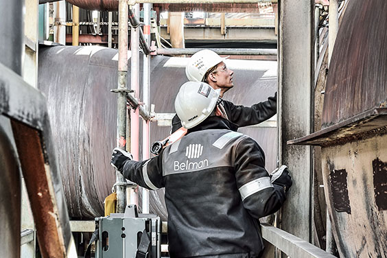 On-site consulting for flexible piping bellows