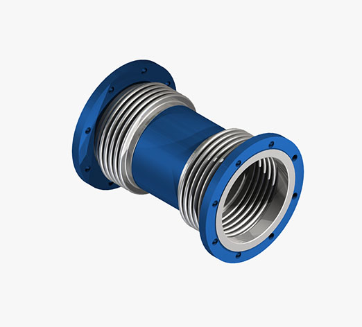 Scrubber-DOUBLE-BELLOW-loose-flanges_2 Double bellow construction for scrubber