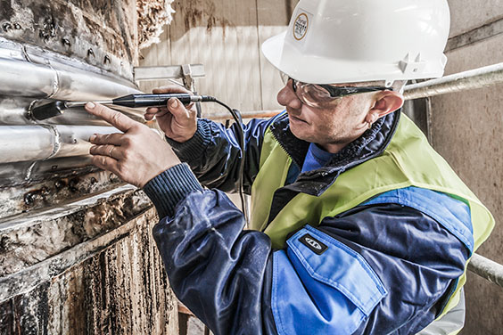 On-site services for bellows