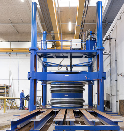 Belman has a DN3500 pressure test rig
