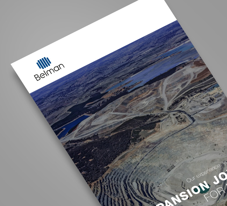 Product brochure on Expansion Joints for the mining industry