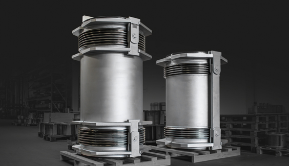 STEAM TURBINE FLEXIBLE JOINTS WITH HINGES