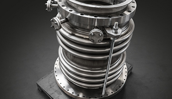 BELLOW WITH PURGE NOZZLES TO AVOID MEDIA SETTLING