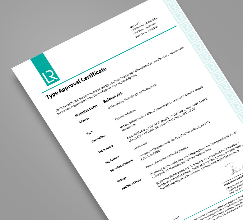 Lloyds Register_LNG_BELMAN_LR2451290TA_MergedWith_Appendix Signed