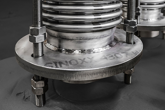 tied Expansion Joints made for a space project