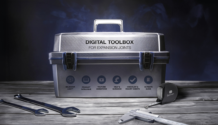 Digital toolbox of engineering tools for Expansion Joints | Belman