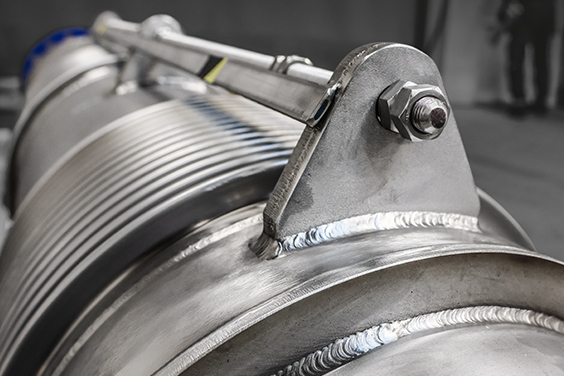 b4 2.6-metre-long Expansion Joints for extensive axial movement