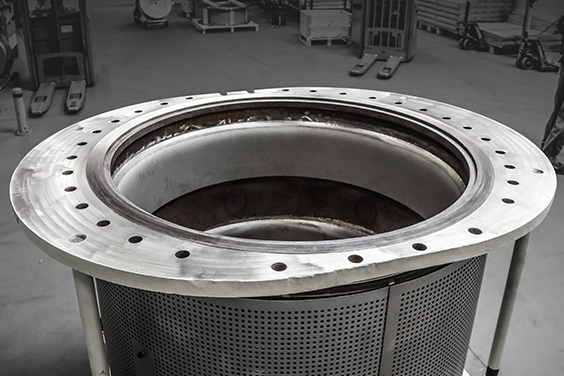 Belman refurbished a damaged Expansion Joint for a steel plant in Europe