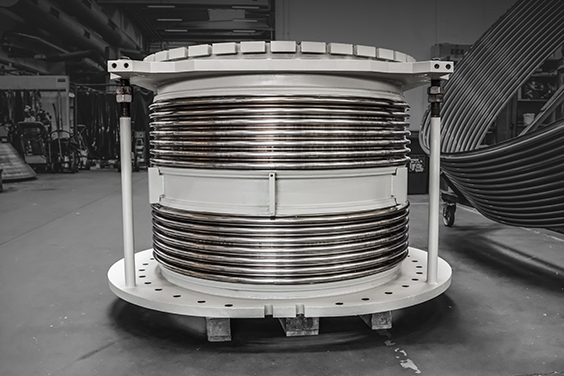 repaired expansion joint