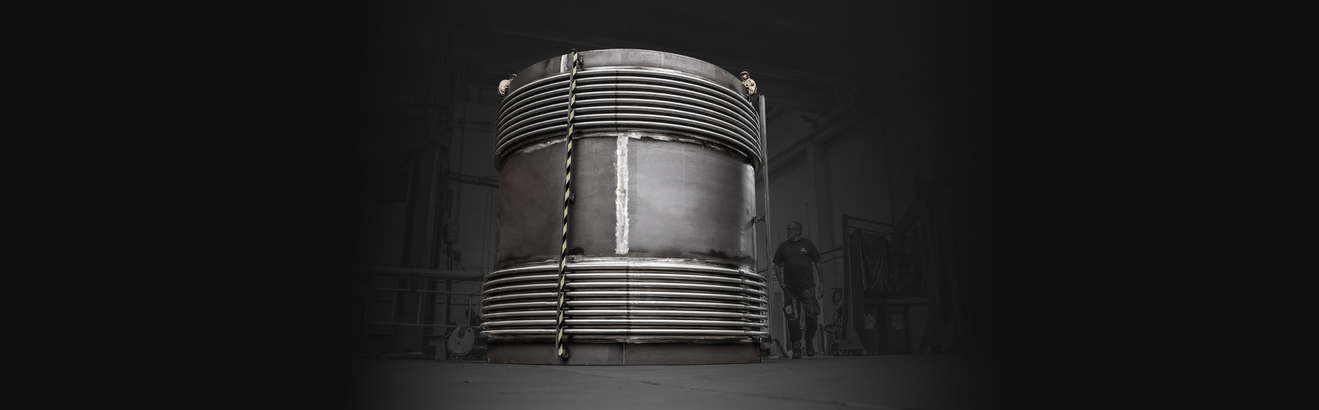 .5 METRE-LONG DN 2400 EXPANSION JOINT DESIGNED FOR MINING COMPLEX