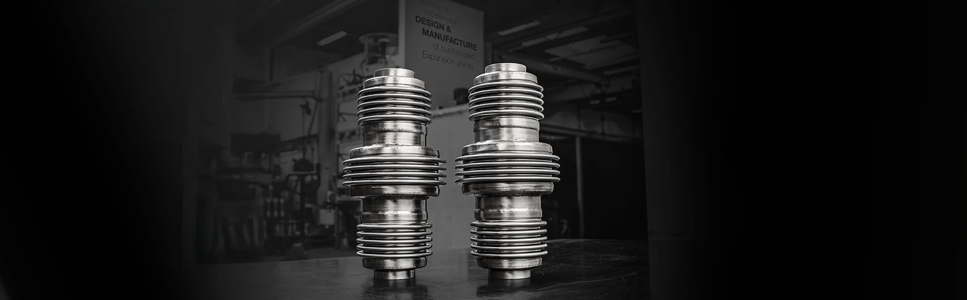 DN 50 PRESSURE BALANCED 
(FINGER TYPE) COMPENSATORS 
